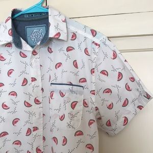Good Vibes Watermelon Men’s Shirt SZ M